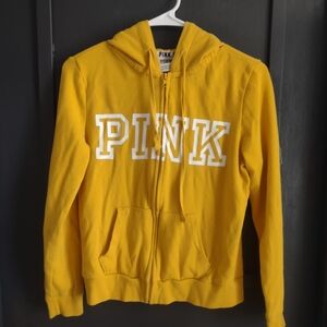 Victoria's Secret PINK Mustard Hoodie
